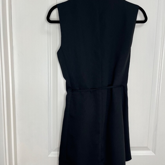Lila Rose Black Sleeveless Tie-Waist Vest Blazer XS - Picture 7 of 10